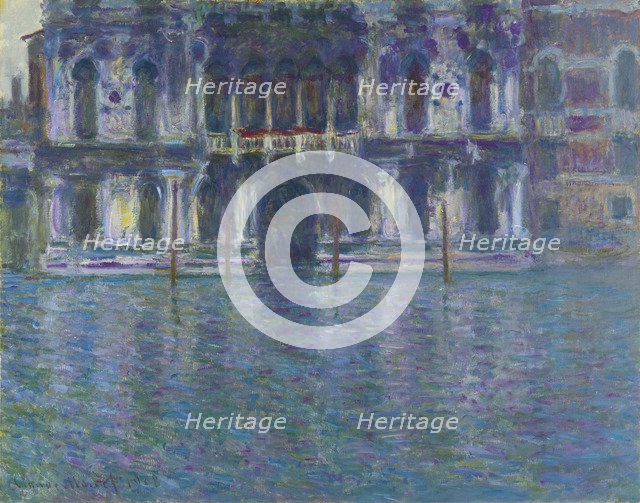 Palazzo Contarini. Artist: Monet, Claude (1840-1926)