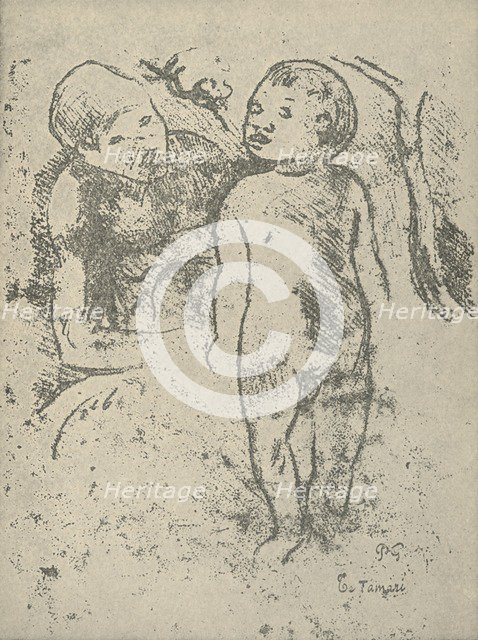 'Te Tamari', 1936. Artist: Paul Gauguin.