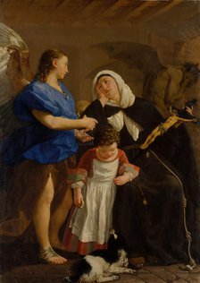 Saint Margaret of Cortona, ca. 1758. Creator: Gaspare Traversi.