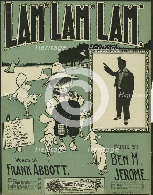 'Lam', Lam', Lam'', 1900. Creator: Bert Cobb.