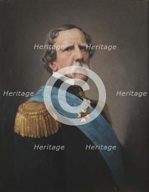 Ludvig Manderström, 1806-1873, 1870. Creator: Johan Vilhelm Gertner.