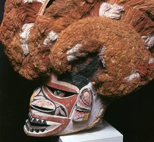 Melanesian mask from New Ireland. Artist: Unknown
