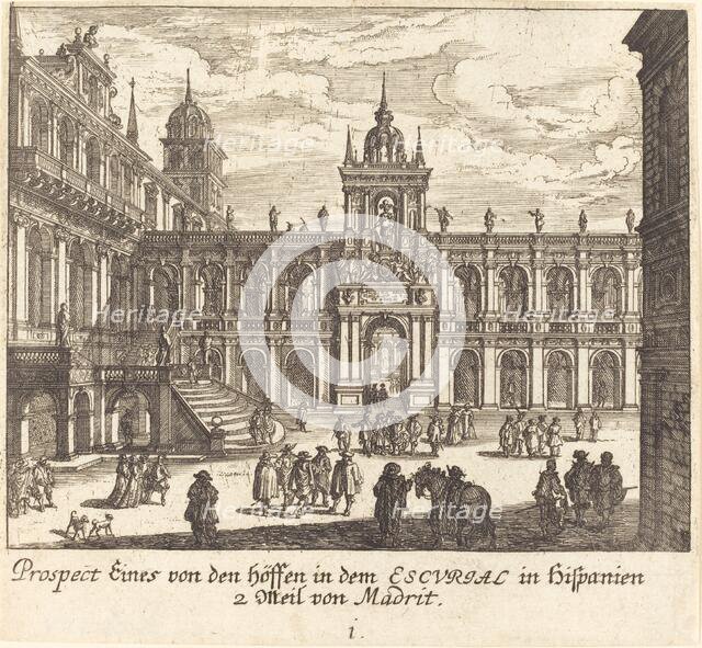 Escorial, Spain, 1681. Creator: Melchior Küsel.