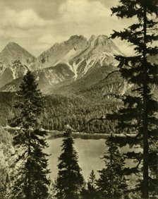 The Blindsee and the Fern Pass, Tyrol, Austria, c1935. Creator: Unknown.