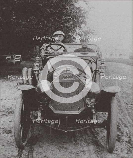 Composer Sergei Rachmaninov (1873-1943) Ivanovka, 1910.