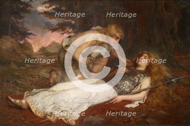 Siegfried and Brünnhilde.