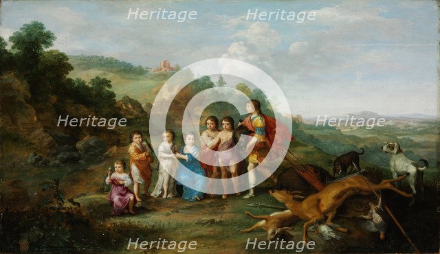 The Seven Children of the Winterking, 1628. Artist: Poelenburgh, Cornelis, van (1594/95-1667)