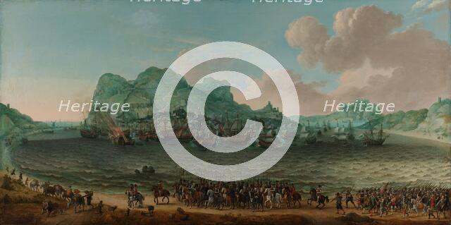 Victory over the Spanish near Gibraltar by a Fleet Commanded by Admiral Jacob van Heemskerck, 25 Apr Creator: Adam Willaerts.