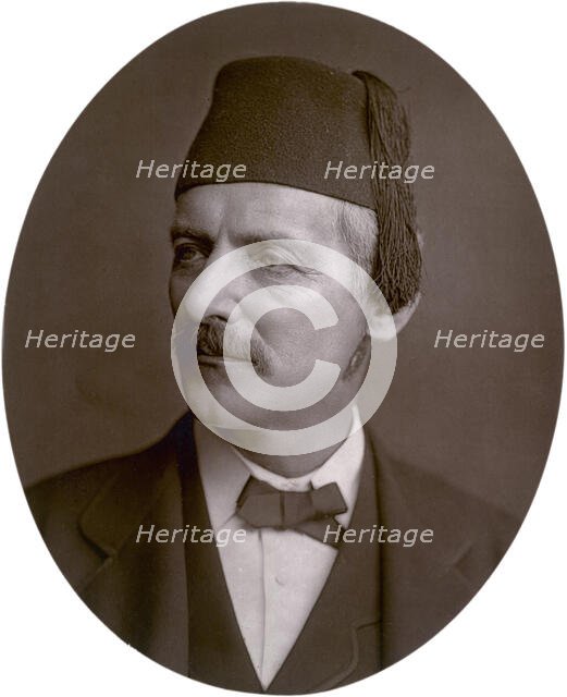 William Gifford Palgrave, 1880. Creator: Lock & Whitfield.