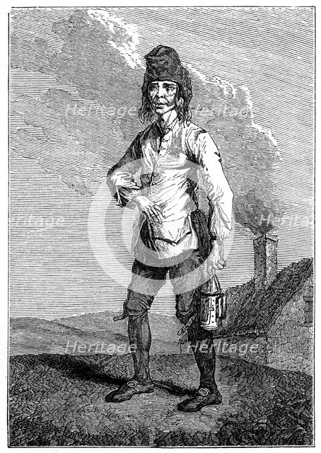 Playing Jeannot, (1885). Artist: Wille