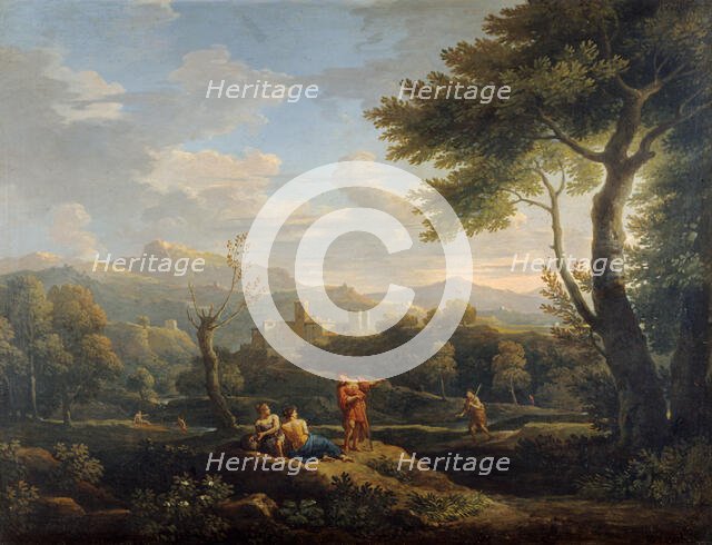 Italian landscape, between 1682 and 1749. Creator: Jan Frans van Bloemen.