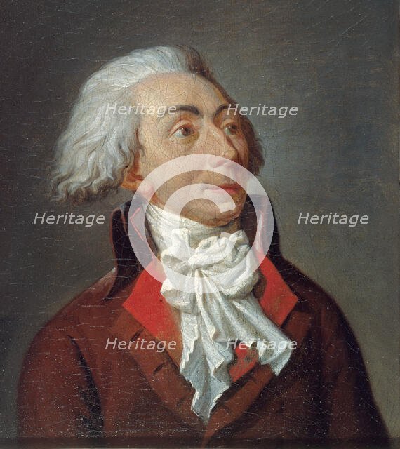 Portrait of Louis-Michel Le Peletier, Marquis de Saint-Fargeau (1760-1793), c. 1793. Creator: Garneray, Jean François (1755-1837).
