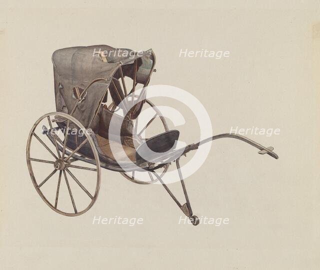 Baby Chaise, c. 1938. Creator: Henry Murphy.