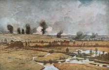 ''Bataille de la Somme; La Vallee de la Somme pres de Curlu', 1916 (1924) Creator: Francois Flameng.