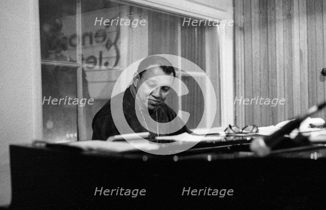 Jack Wilson, Tenor Clef, Hoxton Square, London, December 1991. Artist: Brian O'Connor.