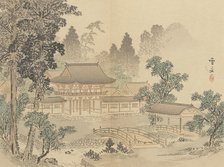 Twenty-Five Views of the Capital (image 2 of 29), Late 19th century. Creator: Morikawa Sobun.