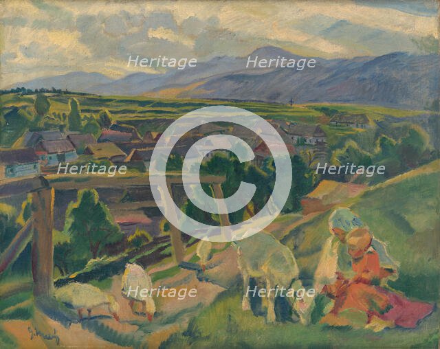 From Vazec, around 1937. Creator: Gustav Mally.