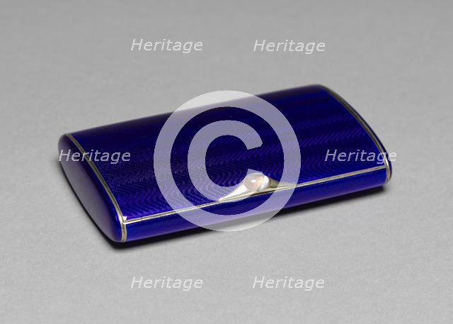 Cigarette Case, 1896-1903. Creator: House of Fabergé (Russian, 1842-1918).