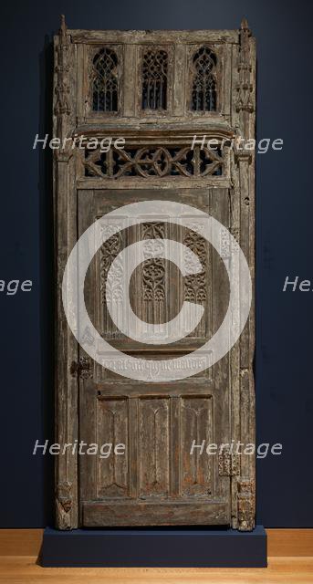 Door and Frame, late 1400s. Creator: Unknown.