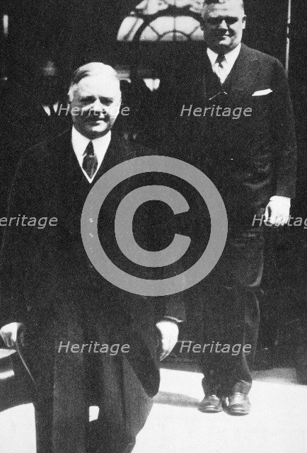 Herbert Hoover, 31st President of the United States, 1930s. Artist: Unknown