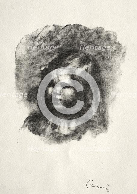 Claude Renoir, tourné à gauche. Creator: Pierre-Auguste Renoir (French, 1841-1919).