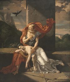 Oedipus at Colonus, 1798. Creator: Fulchran Jean Harriet (French, 1778-1805).