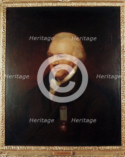 William Herschel (1738-1822) German-born English astronomer. Artist: William Artaud