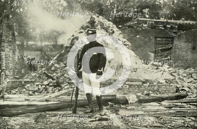 'A Belgian Outpost', (1919). Creator: Unknown.