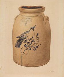 Jar, 1935/1942. Creator: Elsie Wein.