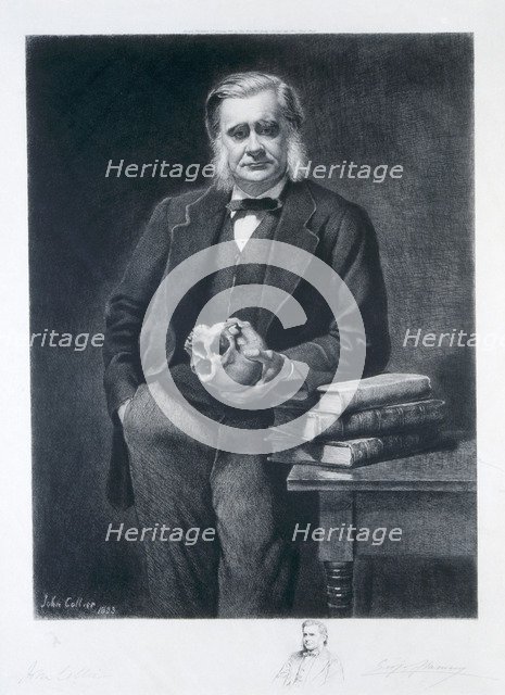 Thomas Henry Huxley, 1893. Artist: Leopold Flameng