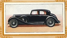 'SS Jaguar 2 1/2-Litre Saloon', c1936. Artist: Unknown.