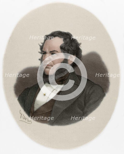 Edward George Geoffrey Smith-Stanley (1799-1869), British statesman. Creator: Unknown.
