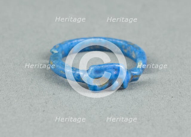 Eye of Horus (Wedjat) Finger Ring, Egypt, New Kingdom, late Dynasty 18 (about 1325 BCE). Creator: Unknown.