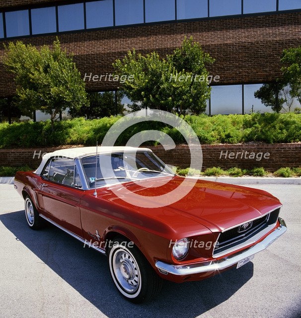 Ford Mustang Convertible 1968 Artist: Unknown.