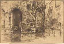 Two Doorways, 1880. Creator: James Abbott McNeill Whistler.