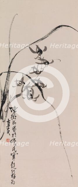 Orchids, c1900-1920. Creator: Chen Hengke.