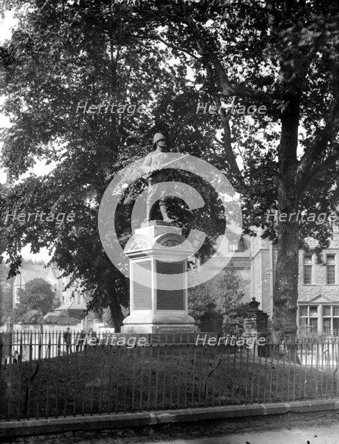 Oxford Light Infantry Memorial, St Clements, Oxford, Oxfordshire, c1860-c1922. Artist: Henry Taunt