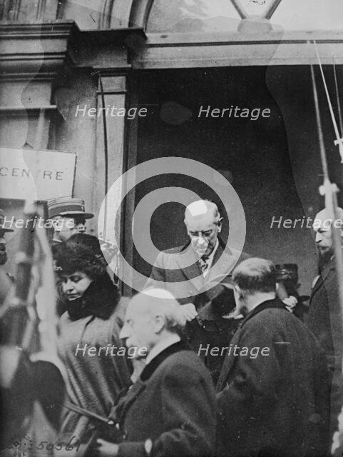 Wilson, Paris, 19 Dec 1918. Creator: Bain News Service.