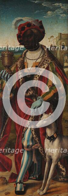 The Adoration of the Magi (Triptych, right panel), c1515. Creator: Cleve, Joos van (ca. 1485-1540).