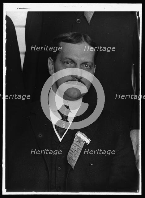 Harry Wheeler, between 1914 and 1917. Creator: Harris & Ewing.