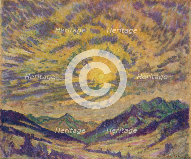 The Winter Sun, c1885-1925, (1925). Artist: Unknown