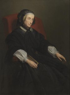 Portrait de la Reine Marie-Amélie en deuil, c1857. Creator: Workshop of Ary Scheffer.
