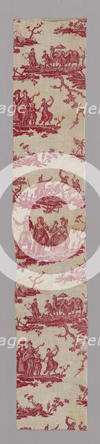 La Caravane du Caire (The Caravan from Cairo) (Furnishing Fabric), France, 1785/89. Creator: Petitpierre et Cie.