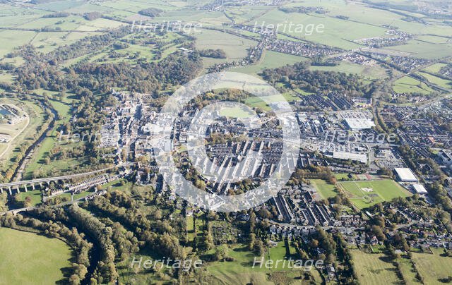 The town, Heritage Action Zone and Auckland Park, Bishop Auckland, County Durham, 2018. Creator: Emma Trevarthen.