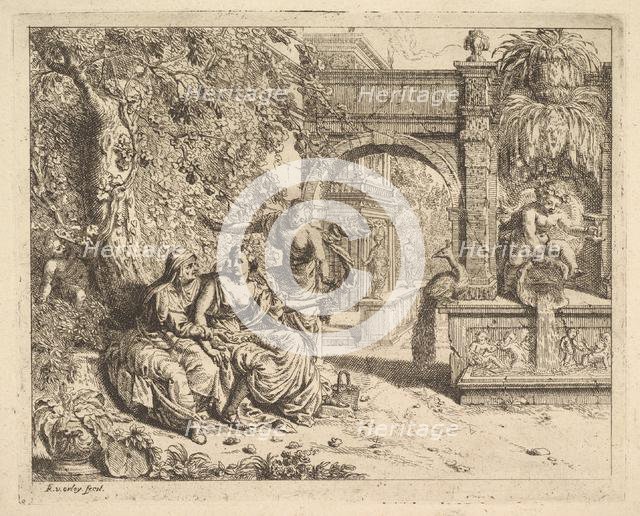 Vertumnus and Pomona. Creator: Richard van Orley.