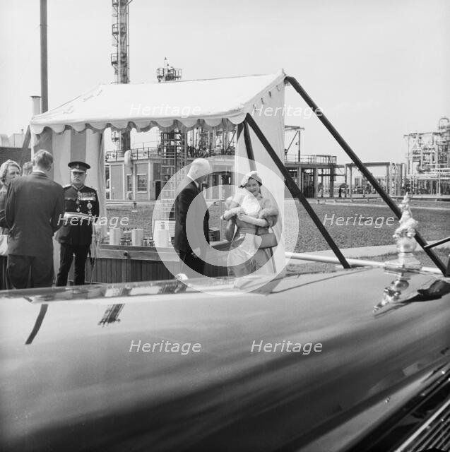 Ceremonial opening of Coryton Oil Refinery, Thurrock, Essex, 27/05/1954. Creator: John Laing plc.