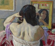 Woman Combing Her Hair, 1911. Creator: Jozef Pankiewicz.