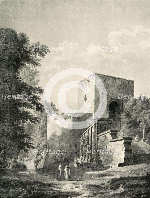 'Chief gate of the Alhambra', 19th century, (1907). Creator: Unknown.