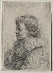 Portrait of a Boy in Profile, 1641. Creator: Rembrandt van Rijn (Dutch, 1606-1669).