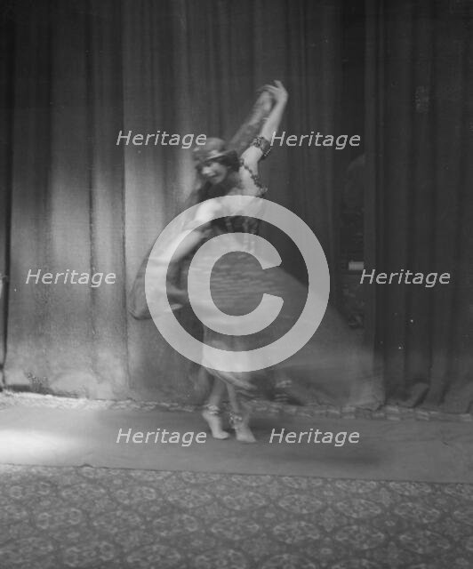 Miss Fontaine, between 1915 and 1920. Creator: Arnold Genthe.